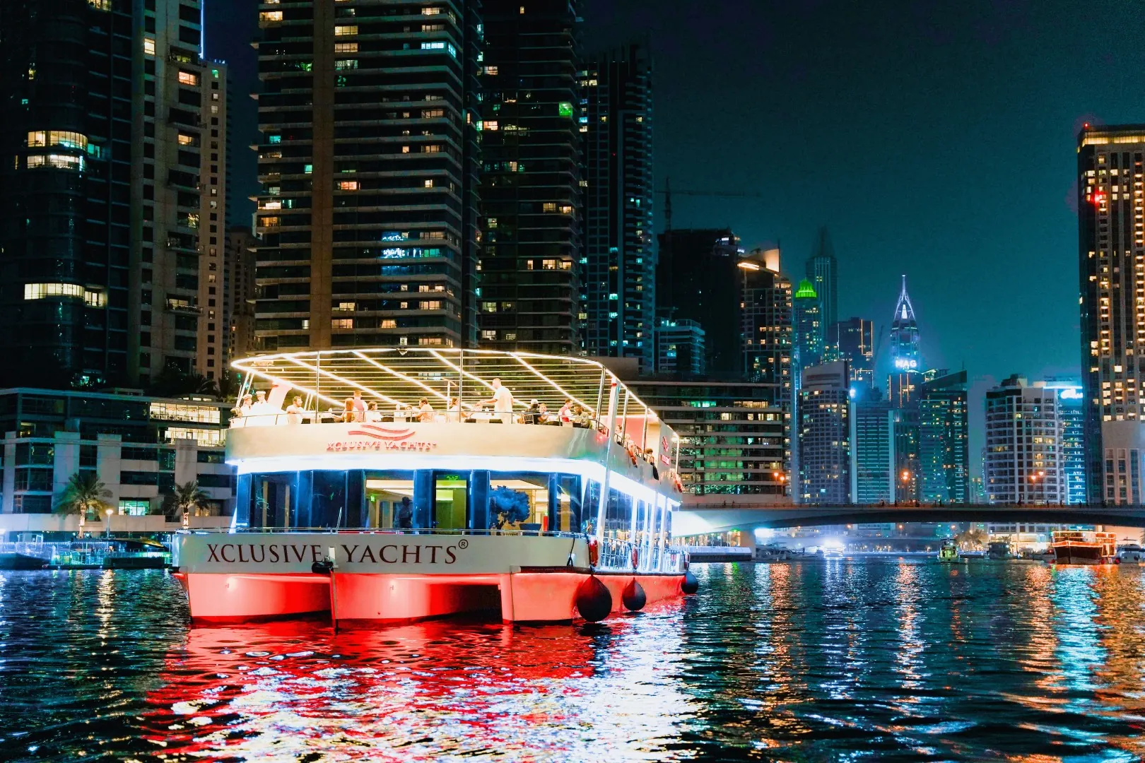 Night bow view