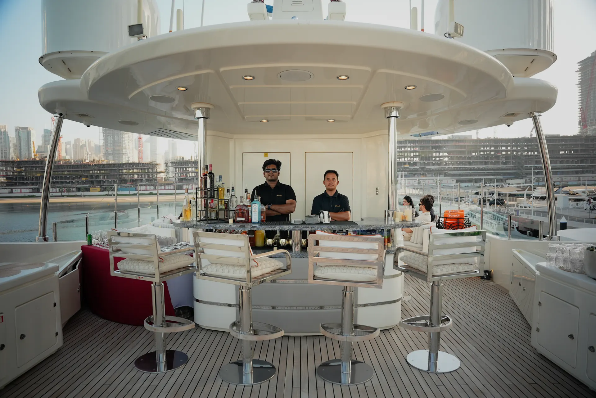 Onboard bar service