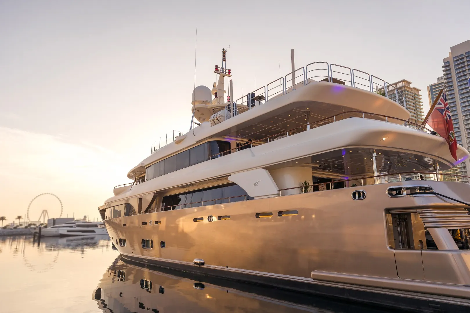 Exterior marina view