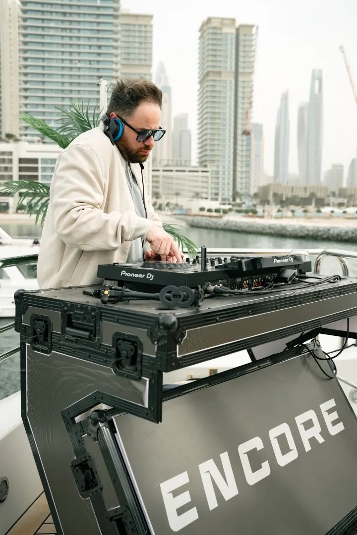 DJ setup