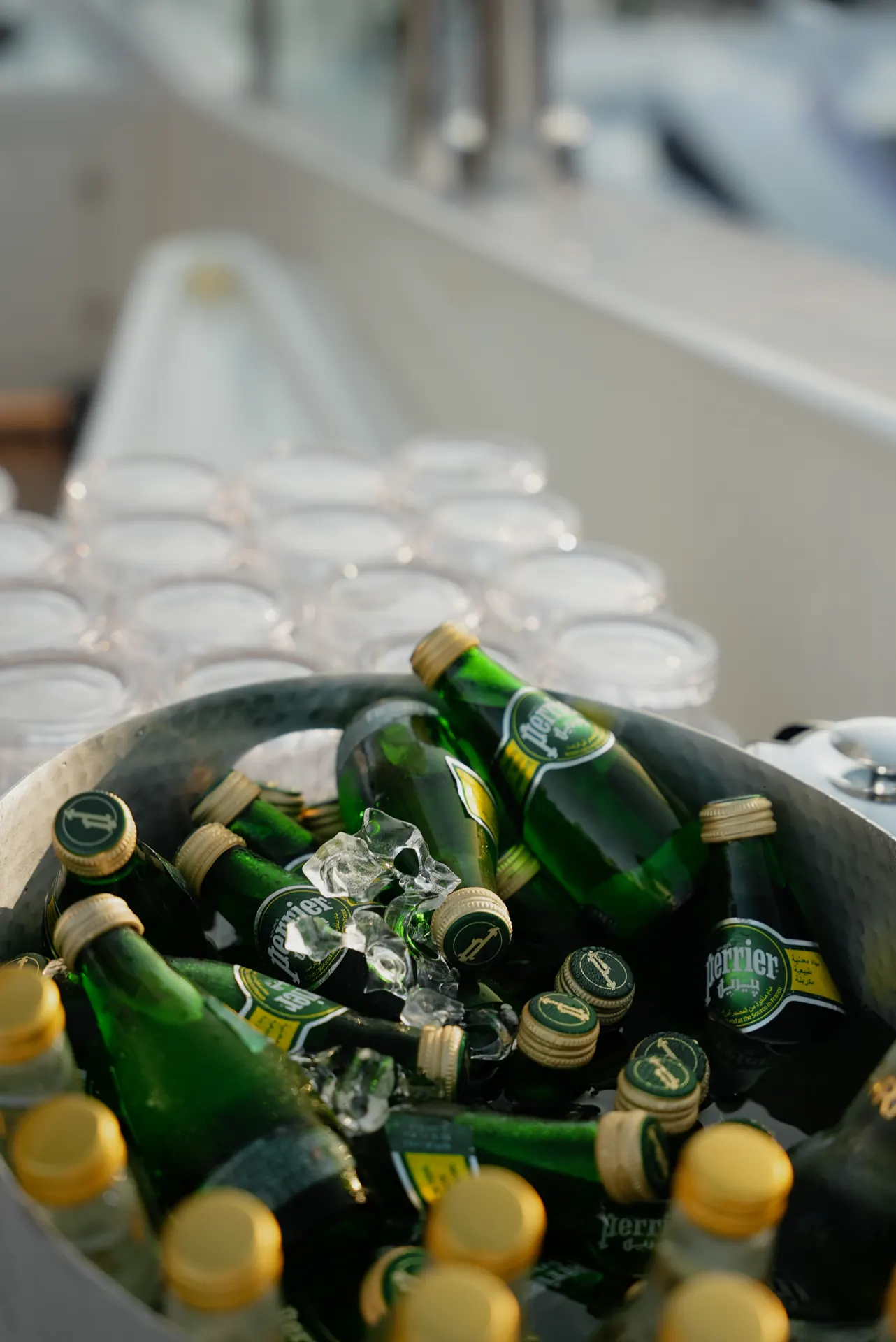 Champagne on ice