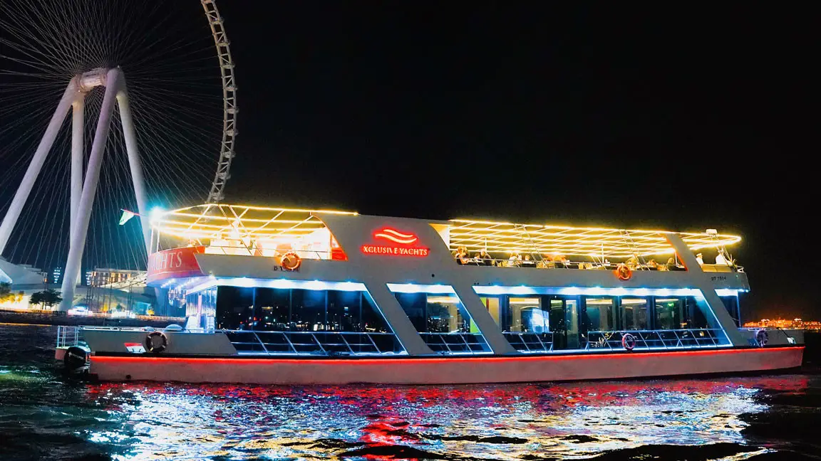 Xclusive 15 & 45 event yacht, Dubai