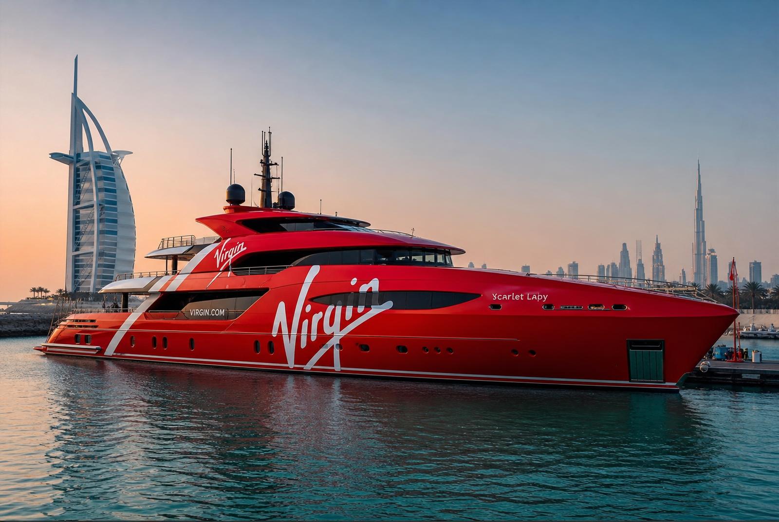 Yacht Branding for yacht events in Dubai
