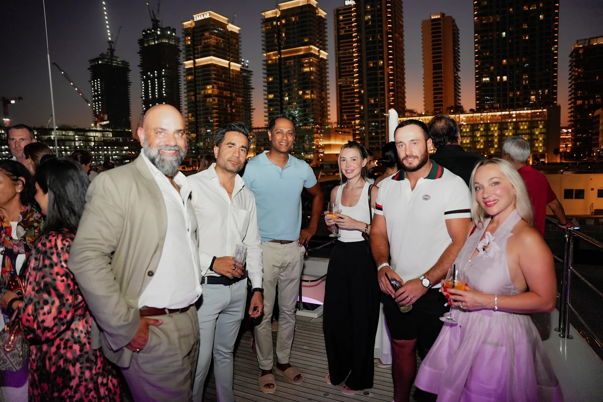 White-attire group
