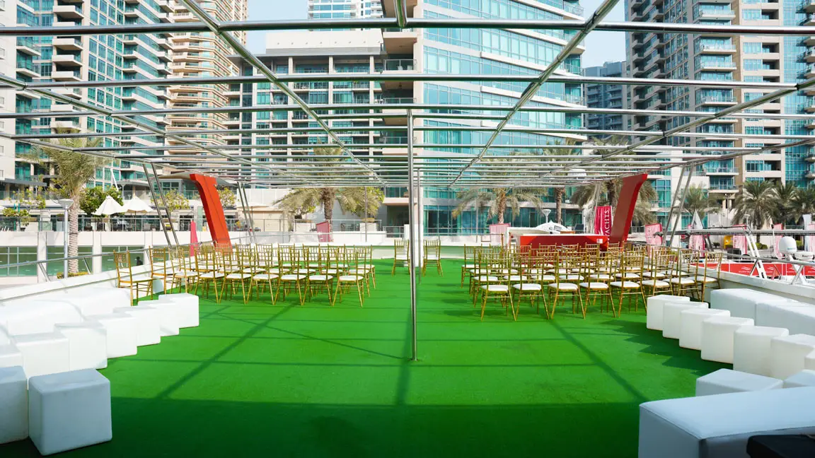 Xclusive 15 & 45 event yacht, Dubai