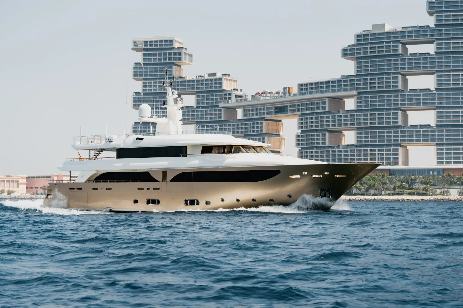 Behike at berth, Dubai Harbour