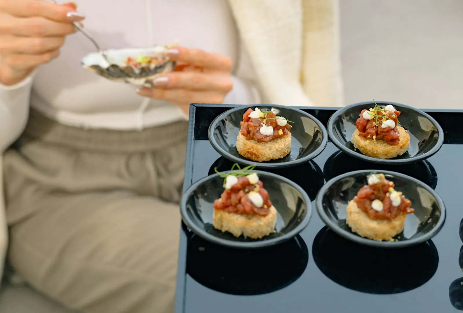 Canapé tray