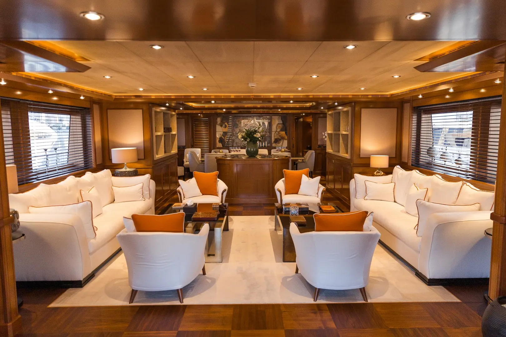 Main saloon seating