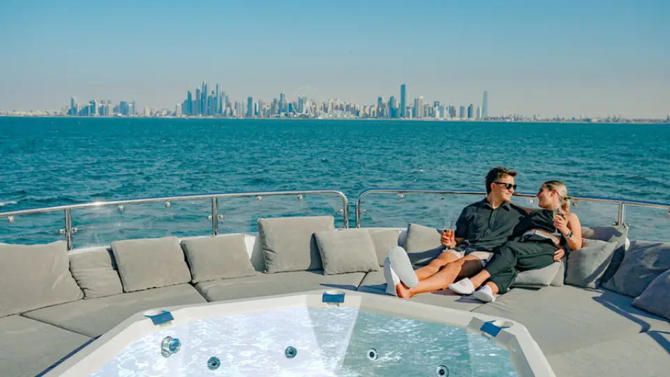Engagement party onboard Stardom superyacht, Dubai