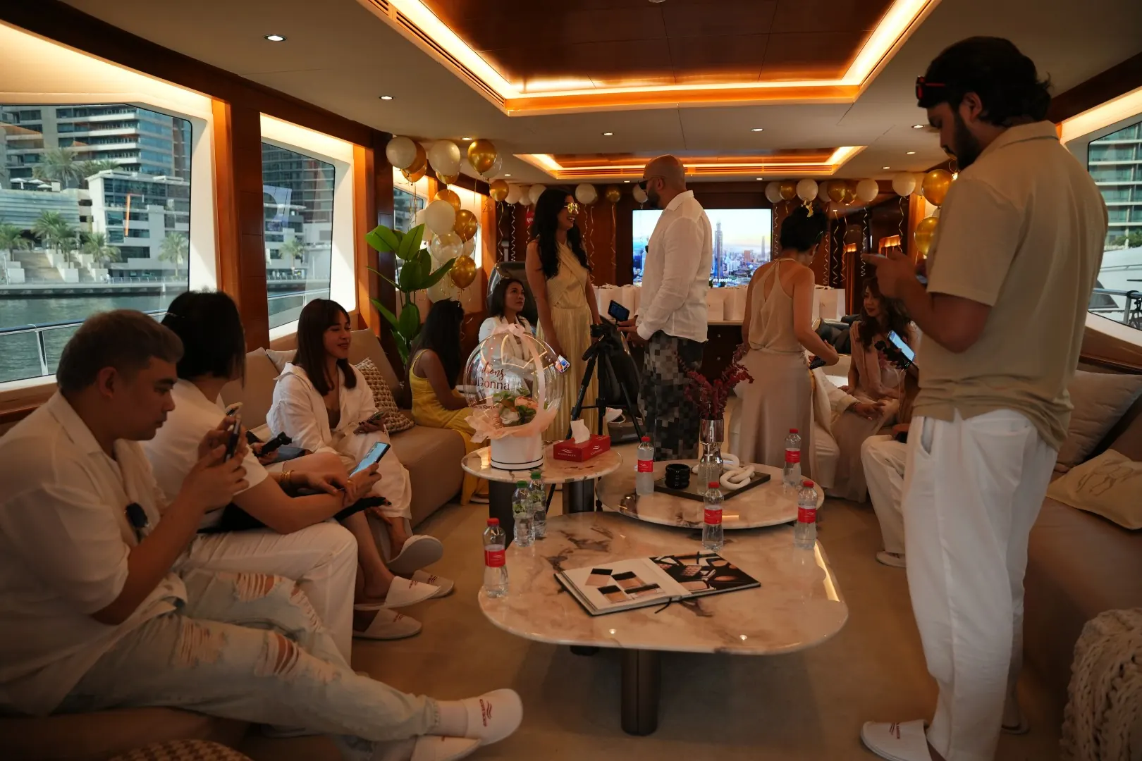 Private party onboard