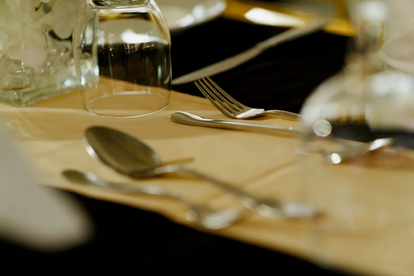 Place setting close-up