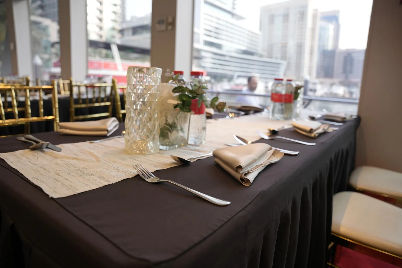 Table setting close-up