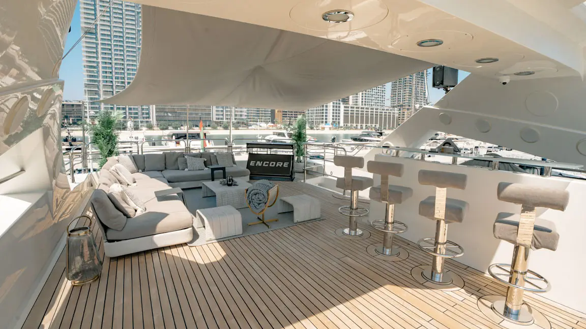 Encore 131ft Sunseeker superyacht, Dubai