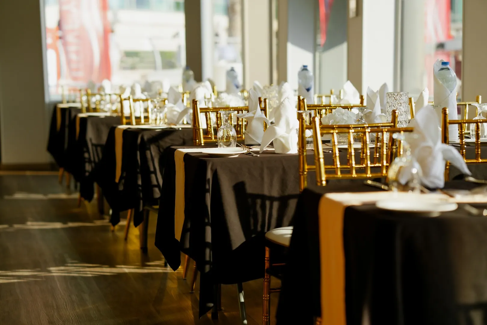 Banquet hall angle
