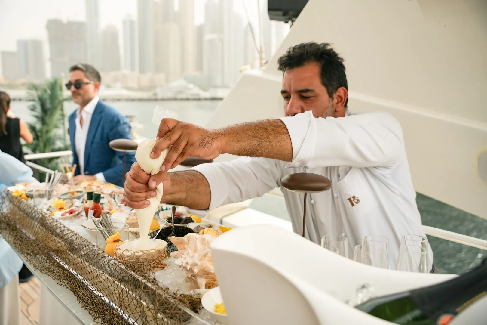 Chef service onboard