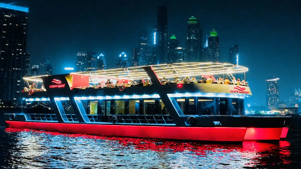 Xclusive 15 & 45 event yacht, Dubai
