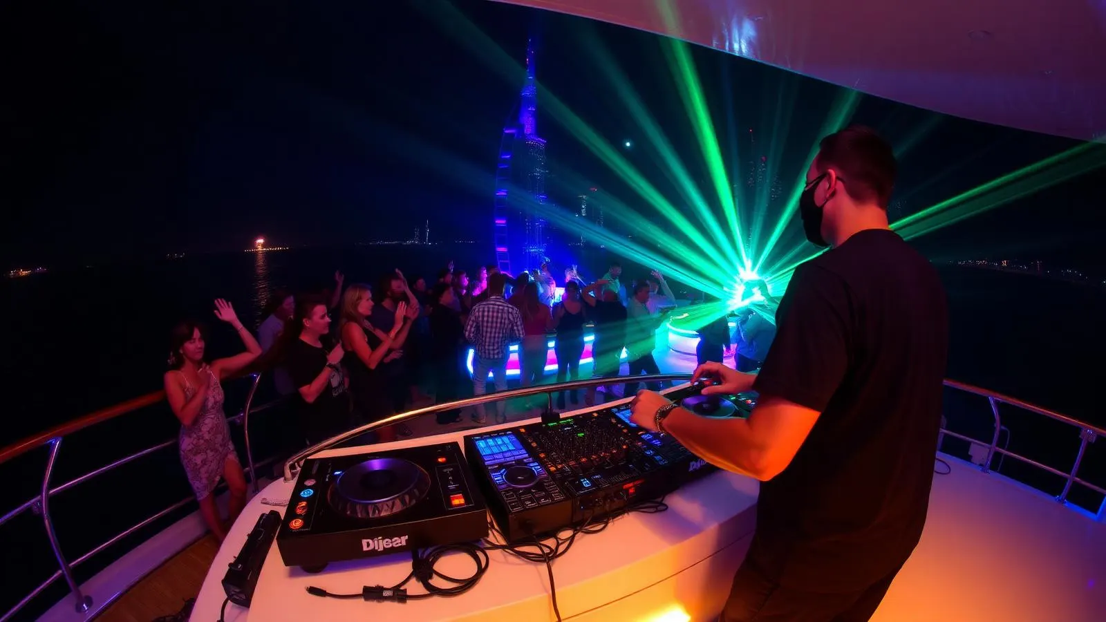 DJ for yacht events in Dubai